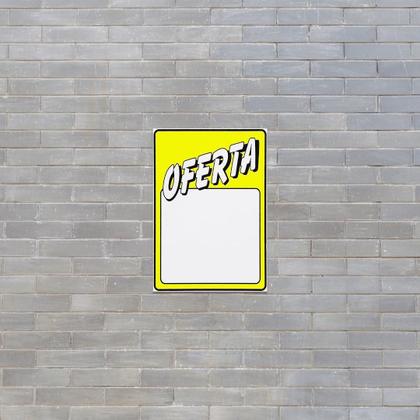 Combo 3 Placas De Sinalização Oferta 20X30 - P-18 F9E