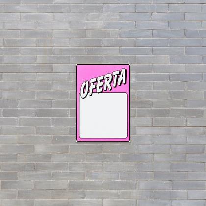 Combo 3 Placas De Sinalização Oferta 20X30 - P-18 F9E