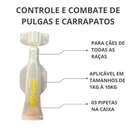 Imagem de Combo 3un Fiprolex Antipulgas Carrapatos Ceva Cães até 10Kg