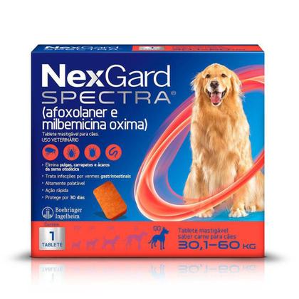 Imagem de Combo 3x Nexgard Spectra GG 30,1-60Kg- 1 Comprimido