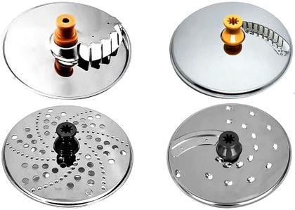 Imagem de Combo 4 Discos Inox para seu processador modelos Ri7301 Ri7302 Ri7303 Hr7304