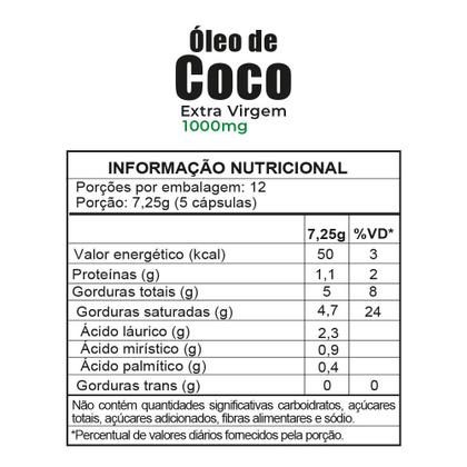Imagem de Combo 4 Óleos de Coco Extra Virgem 1000mg 60 Cápsulas Fitoprime