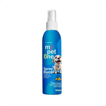 Imagem de Combo 4 Spray Bucal Tutti Frutti Mypetone para Cães e Gatos - 120mL