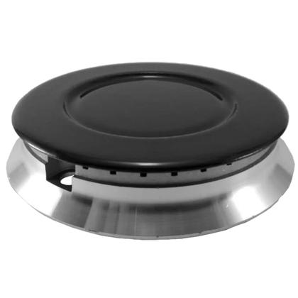 Imagem de Combo 4 Tampas Espalhador Boca De Fogão + Queimadores Brastemp Eva 3 peq 1 grande 