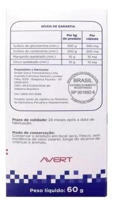 Imagem de Combo 4 Unidades Condroplex 1000 Para Cães 60 Capsulas Avert