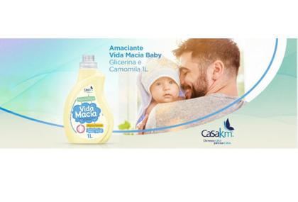 Imagem de Combo 6 Lava Roupas Infantil & 6 Amaciante Camomila 500ml