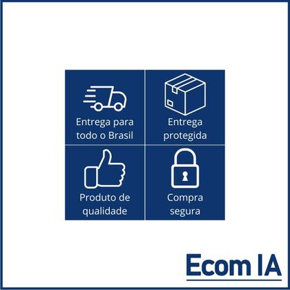 Imagem de Combo 6 Placas De Sinalização Atenção Não Suba Nas Prateleiras 30x20 Ecom IA - SA88 F9e