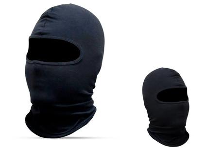 Imagem de Combo 60 Touca Capuz Ninja Balaclava Proteção Frio Inverno Preta Moto Motoboy Paintball Tático Militar