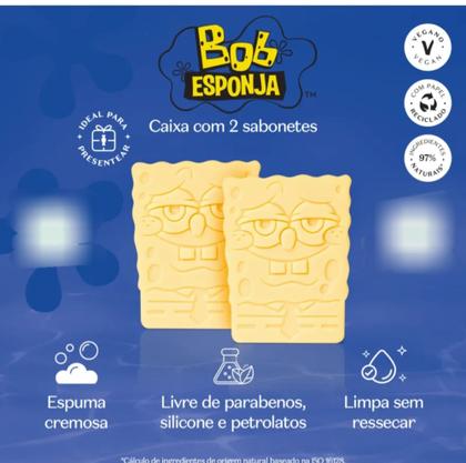 Imagem de Combo Bob Esponja gloss sabonete creme de mãos O Boticário