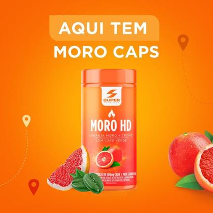 Imagem de Combo Caixa Desinchá Laranja Moro Sachê + Pote Laranja Moro HD 60 Cápsulas Suplemento Alimentar Natural