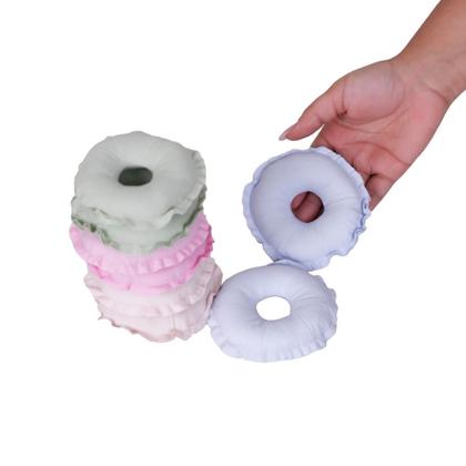 Imagem de Combo Camisola Amamentação Renda + Rosquinha para Seios + Calcinha Thamires - c17 COMBO CAM. AMAM