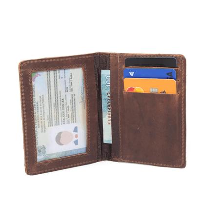 Imagem de Combo Cinto Masculino De Elástico Com Couro + Carteira Em Couro