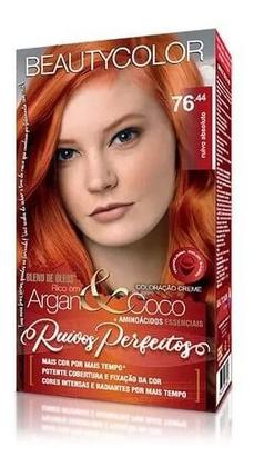 Imagem de Combo Coloração Beautycolor Kit 76.44 + 7.3