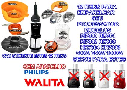 Imagem de Combo Com 12 Itens Para seu processador de um dos modelos Ri7300 Ri7301 Ri7302