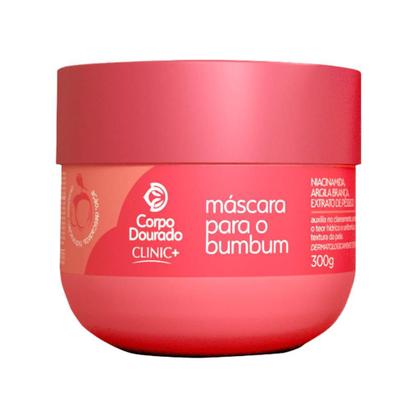 Imagem de Combo Corpo Dourado Esfoliante de Bumbum 100g + Máscara Hidratante de Bumbum 300g Kit Redutor de Celulite