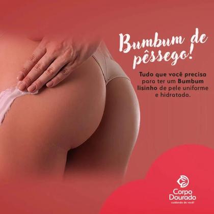 Imagem de Combo Corpo Dourado Esfoliante de Bumbum 100g + Máscara Hidratante de Bumbum 300g Kit Redutor de Celulite