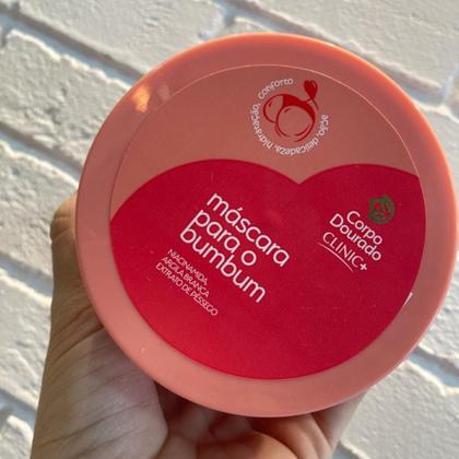 Imagem de Combo Corpo Dourado Esfoliante de Bumbum 100g + Máscara Hidratante de Bumbum 300g Kit Redutor de Celulite