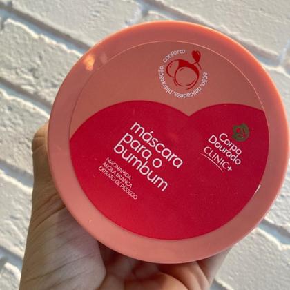 Imagem de Combo Corpo Dourado Esfoliante de Bumbum 100g + Máscara Hidratante de Bumbum 300g Kit Redutor de Celulite