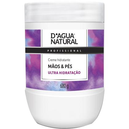 Imagem de Combo creme esfoliante e hidratante pés e mãos dágua natural