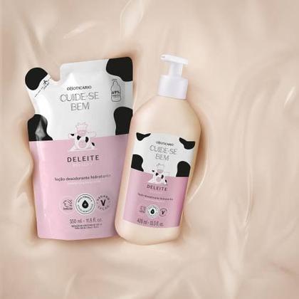 Imagem de Combo Cuide-se Bem Deleite: Hidratante 400ml + Refil 350ml