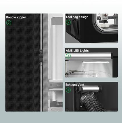 Imagem de Combo de impressora 3D Unitak3d para Bambu Lab A1 Combo