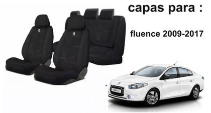 Imagem de Combo Design Fluence 2009-2017 + Volante + Chaveiro Tecido