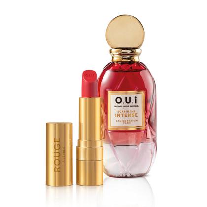 Imagem de Combo Eau De Parfum 75ml + Batom Vermelho 3,5g