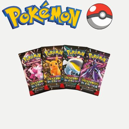 Imagem de Combo Escarlate E Violeta Destinos De Paldea 18 Pacotes