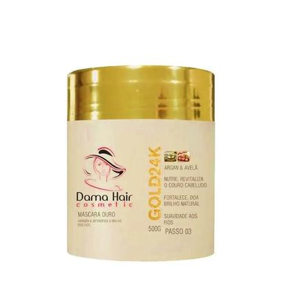 Imagem de Combo Kit Gold 24K Dama Hair Reconstrução Capilar (7 Itens)