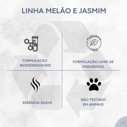 Imagem de Combo Kit para Banheira Luxo Melão e Jasmim 30unds com Tag para Identificação  GA Confort - Realgem