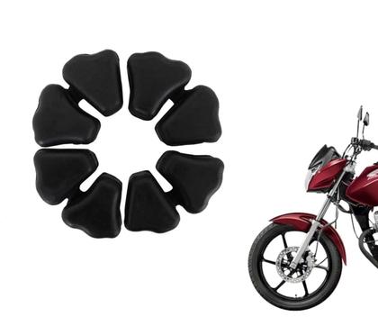 Imagem de Combo Kit Relação Maxx + Kit Bucha Coroa + Lona Traseira Cobreq Cg Titan Fan 150 Mix Flex Ano 2004 Até 2015