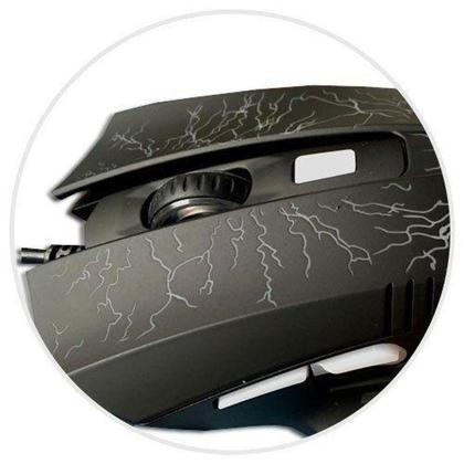 Imagem de Combo Mouse e Mouse Pad Gamer Com LED RGB Rainbow AntiSkid