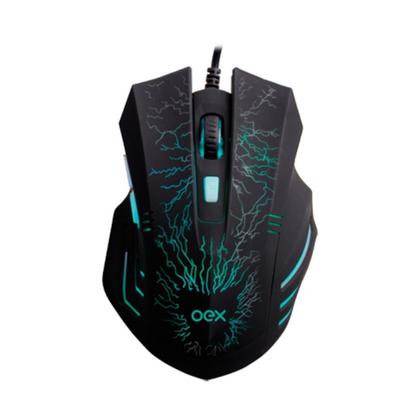 Imagem de Combo Mouse e Mouse Pad Gamer Com LED RGB Rainbow AntiSkid