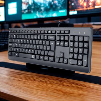 Imagem de Combo Mouse e Teclado Redragon R Office BS-7092 Preto 1200 DPI
