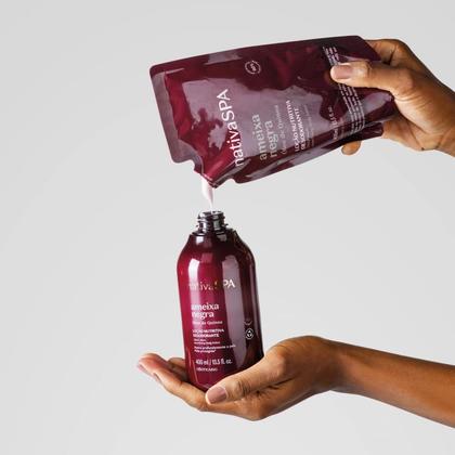Imagem de Combo Nativa Spa Ameixa Negra Loção Hidratante Desodorante 400ml Refil 350ml