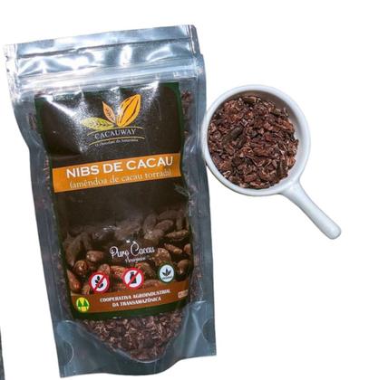 Imagem de Combo NIbs e Amêndoa de cacau crocante com açúcar mascavo 120g cada- Cacauway