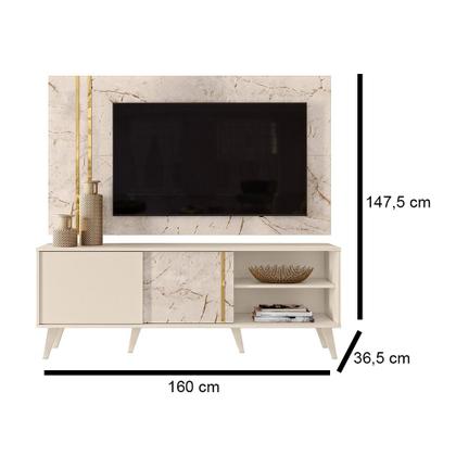 Imagem de Combo Painel De TV 60 Polegadas + Rack Cronos - 7 Decor