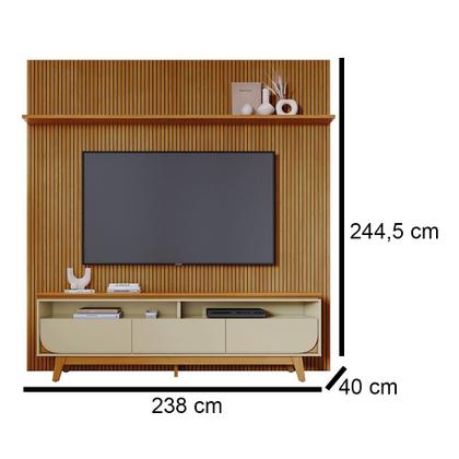 Imagem de Combo Painel De TV 60 Polegadas + Rack Luna - 7 Decor