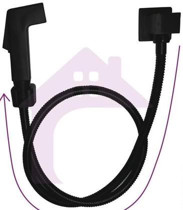 Imagem de Combo Preto/Kit Banheiro Preto+ 1 Ducha Preta + 2 Acab/Preto