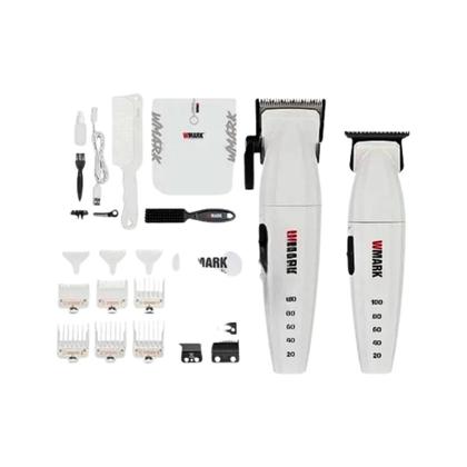 Imagem de Combo Profissional Corte Acabamento Wmark Ng 8632 Branco