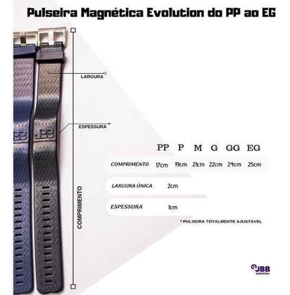 Imagem de Combo Pulseira Magnetica + Palmilha Bioquantica Tira Dor Jbb