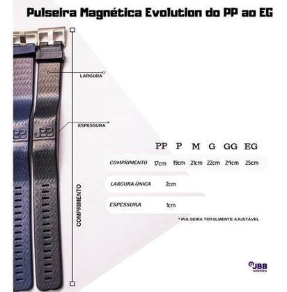 Imagem de Combo Pulseira Magnetica + Palmilha Bioquantica Tira Dor Jbb