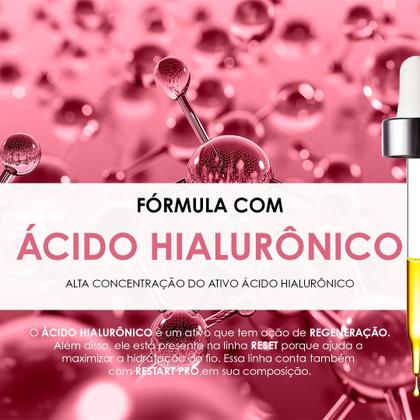 Imagem de Combo Reset Capilar Hidrabell  Reconstrução Completa para Cabelos Danificados e com Química