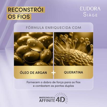 Imagem de Combo Siàge Reconstrói os Fios: Refil Condicionador 400ml + Shampoo 400ml