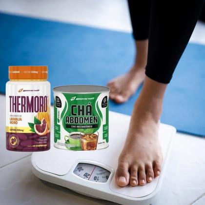Imagem de Combo Thermogenico  Thermoro + Cha Abdomen 140g