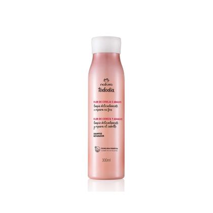 Imagem de Combo Tododia Natura Cabelos Reparador Flor de Cereja Abacate Shampoo Condicionador Creme de Pentear