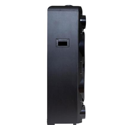 Imagem de Combo Torre Polyvox Xt2212t Led 2500w + Microfone Com Fio