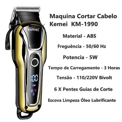 Imagem de Combos Máquinas Boa Oportunidade Motor Potente kemei Qualidade 