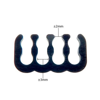 Imagem de Combs Separadores de Cabo Sleeved Preto 8 Pinos 4+4 e 6+2