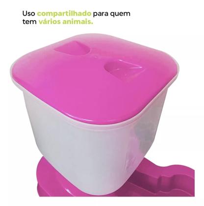 Imagem de Comedouro Alimentador Automático Cães 8 Litros Porte Grande
